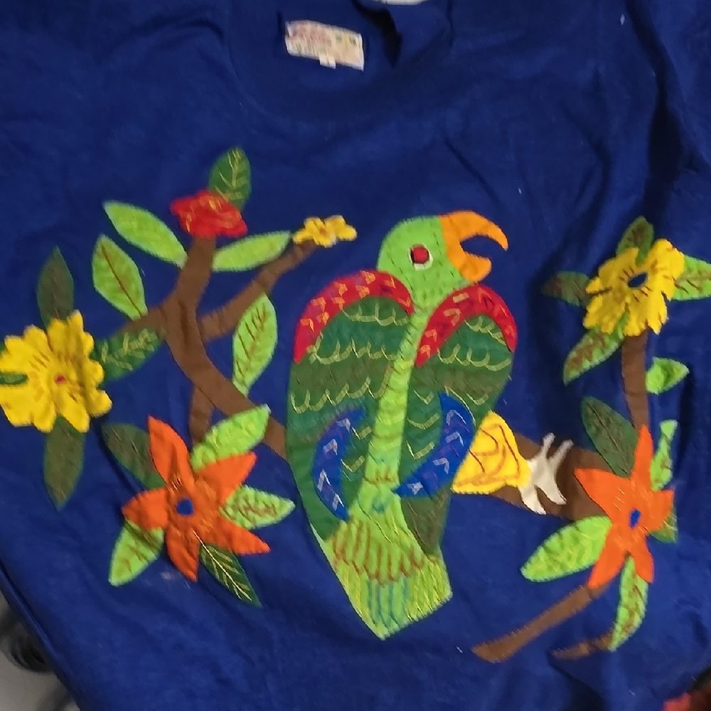 100% Authentic Mola ftom San Blas Island - Vintage